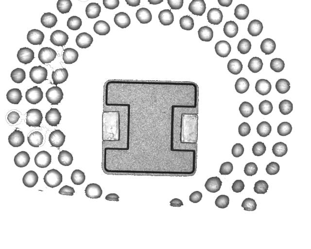 貼片電感機(jī)器視覺檢測設(shè)備檢測電感外觀方案！